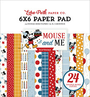 Echo Park Mouse And Me Birthday 6x6 Inch Paper Pad