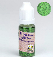 Glitter Fine Xmas Green