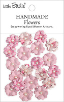 Little Birdie Handmade Flowers Lucile Pink Symphony