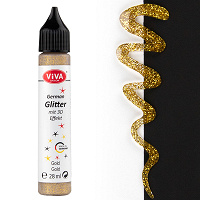 Viva Pen Glitter 28ml Gold