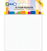 JeJe 3D Foam Hex 6mmm x 2mm