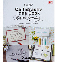 Kuretake / Zig A to Zig Calligraphy Brush Lettering, Black Fude Pen